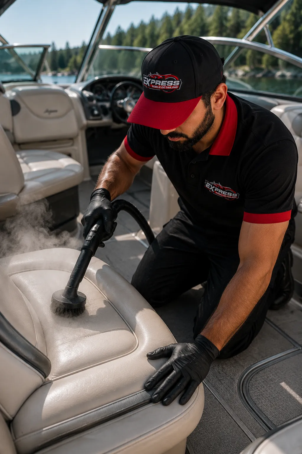 boat detailing premium interior