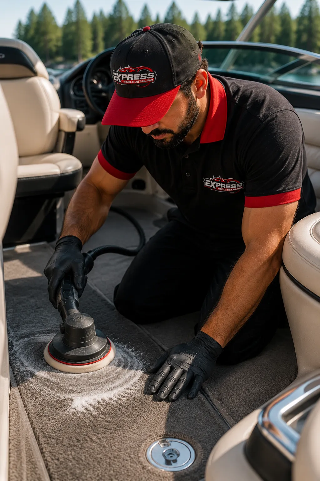 boat detailing ultimate interior