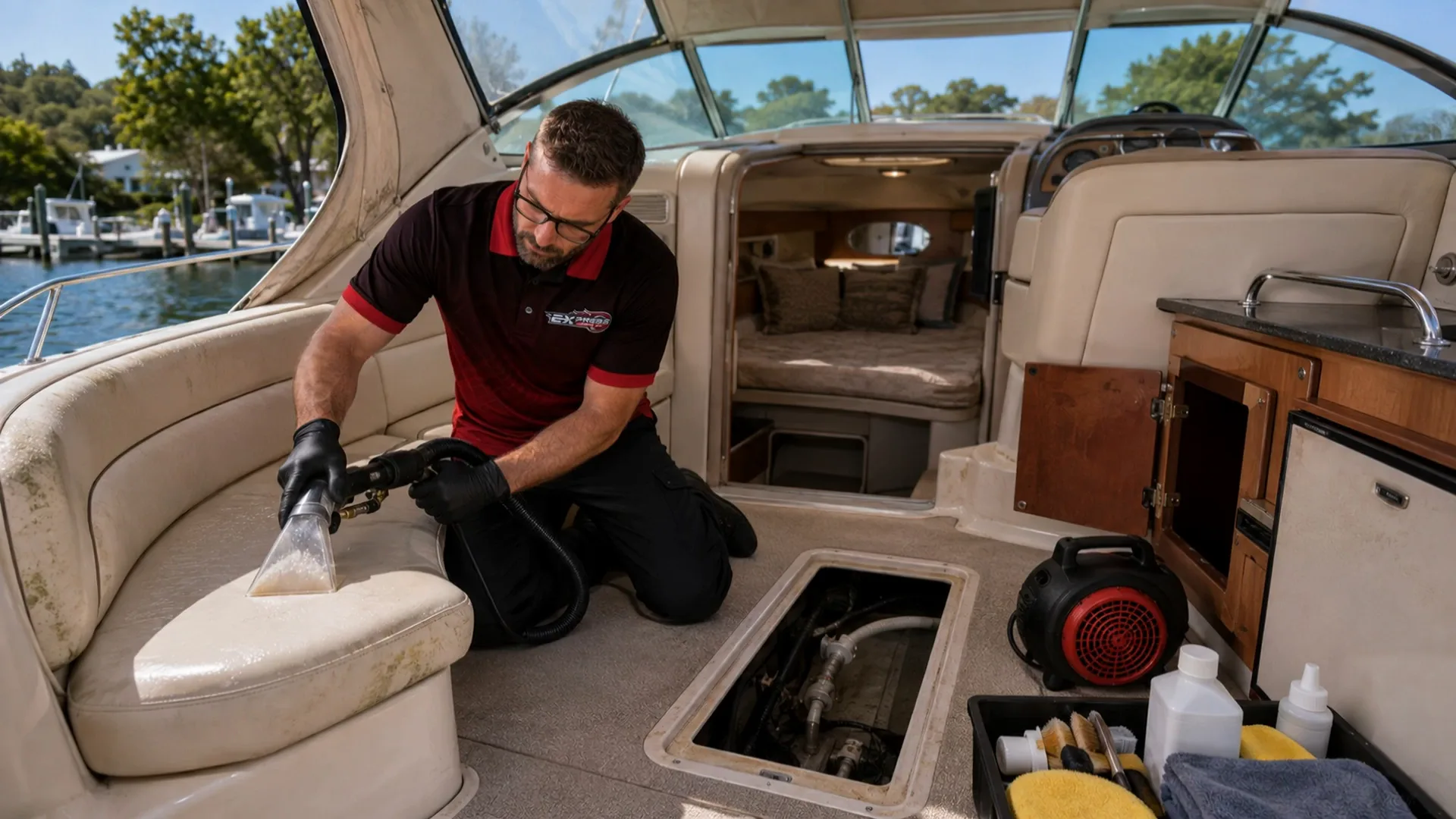 Boat Detailing by Express Mobile Detailing