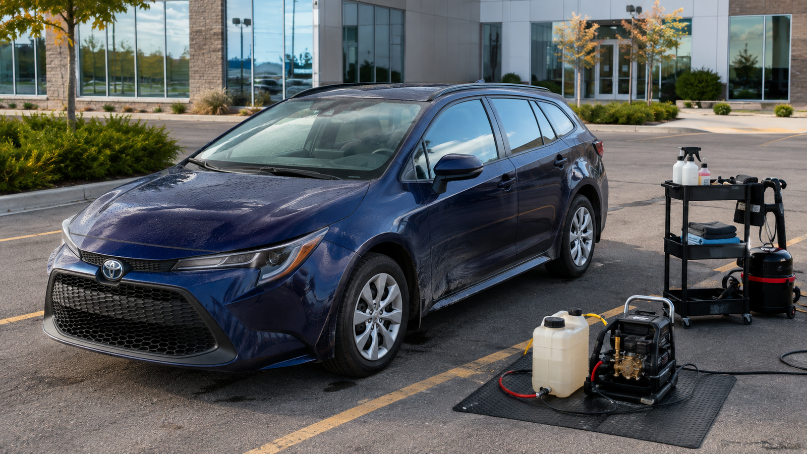 Exterior detailing work — Express Mobile Detailing
