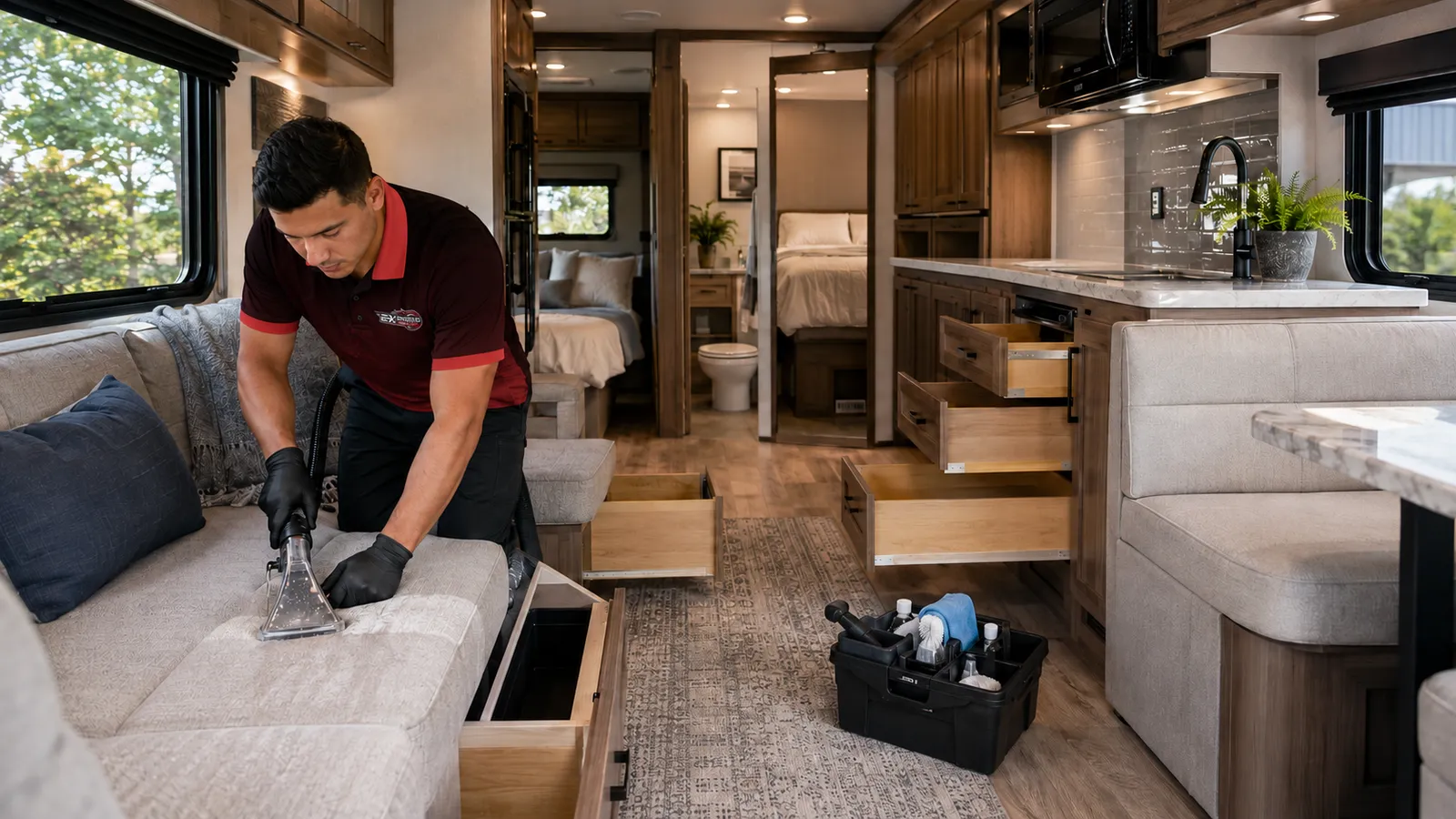 mobile rv detailing — you are selling it or trading it in