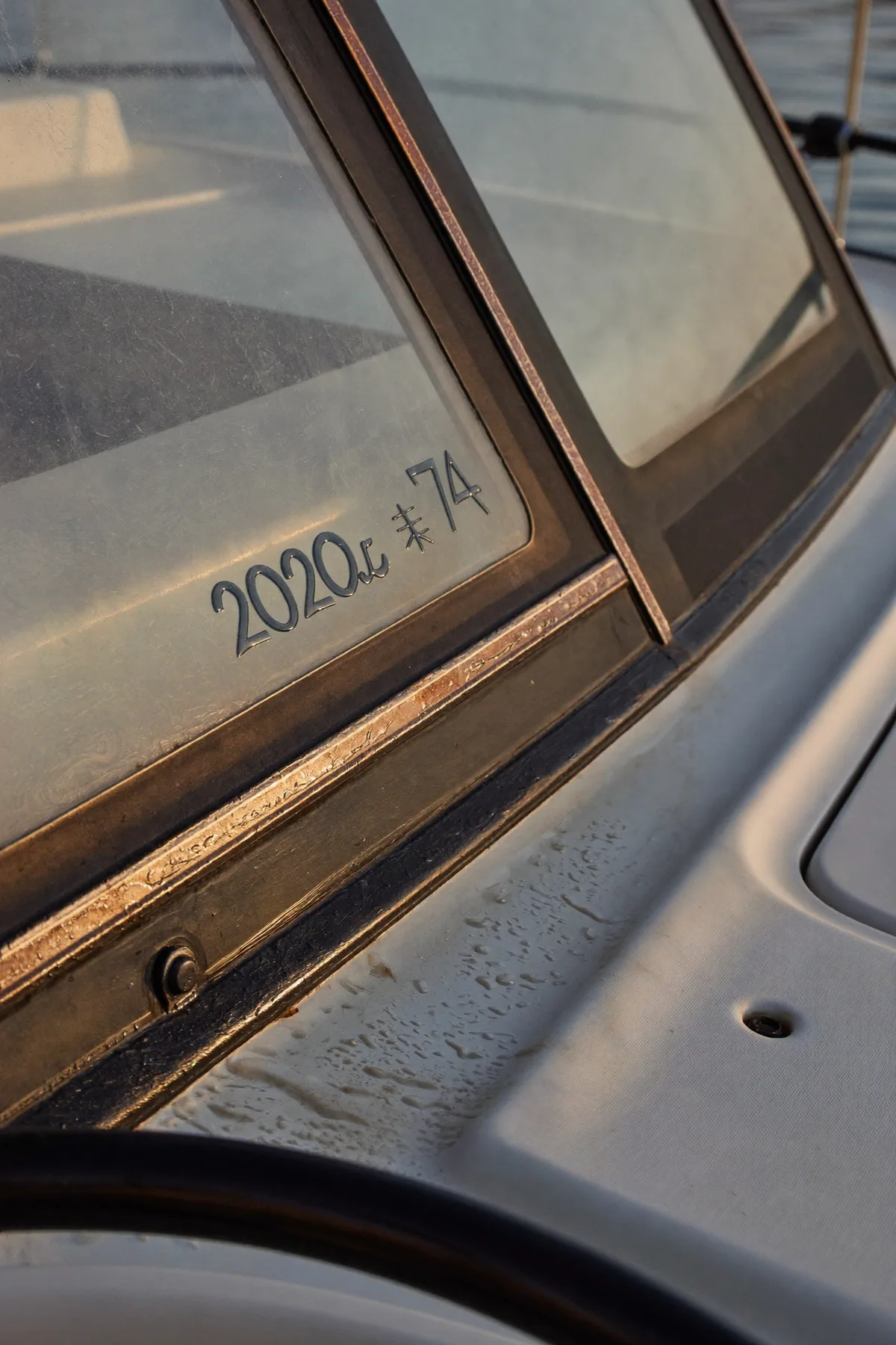 Mobile Boat Detailing in Kitchener — it is a condo bay, not a driveway