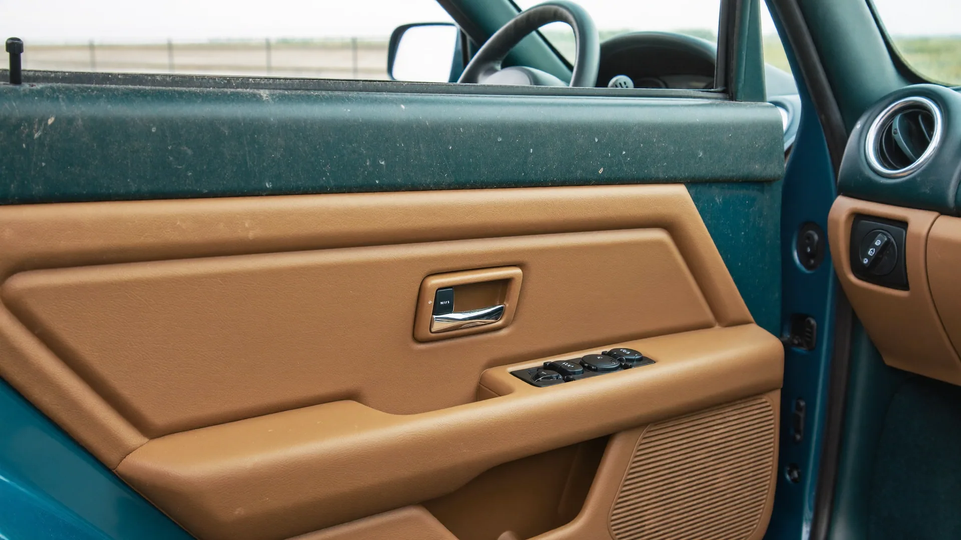 Mobile Car Interior Detailing in Mississauga — working on site