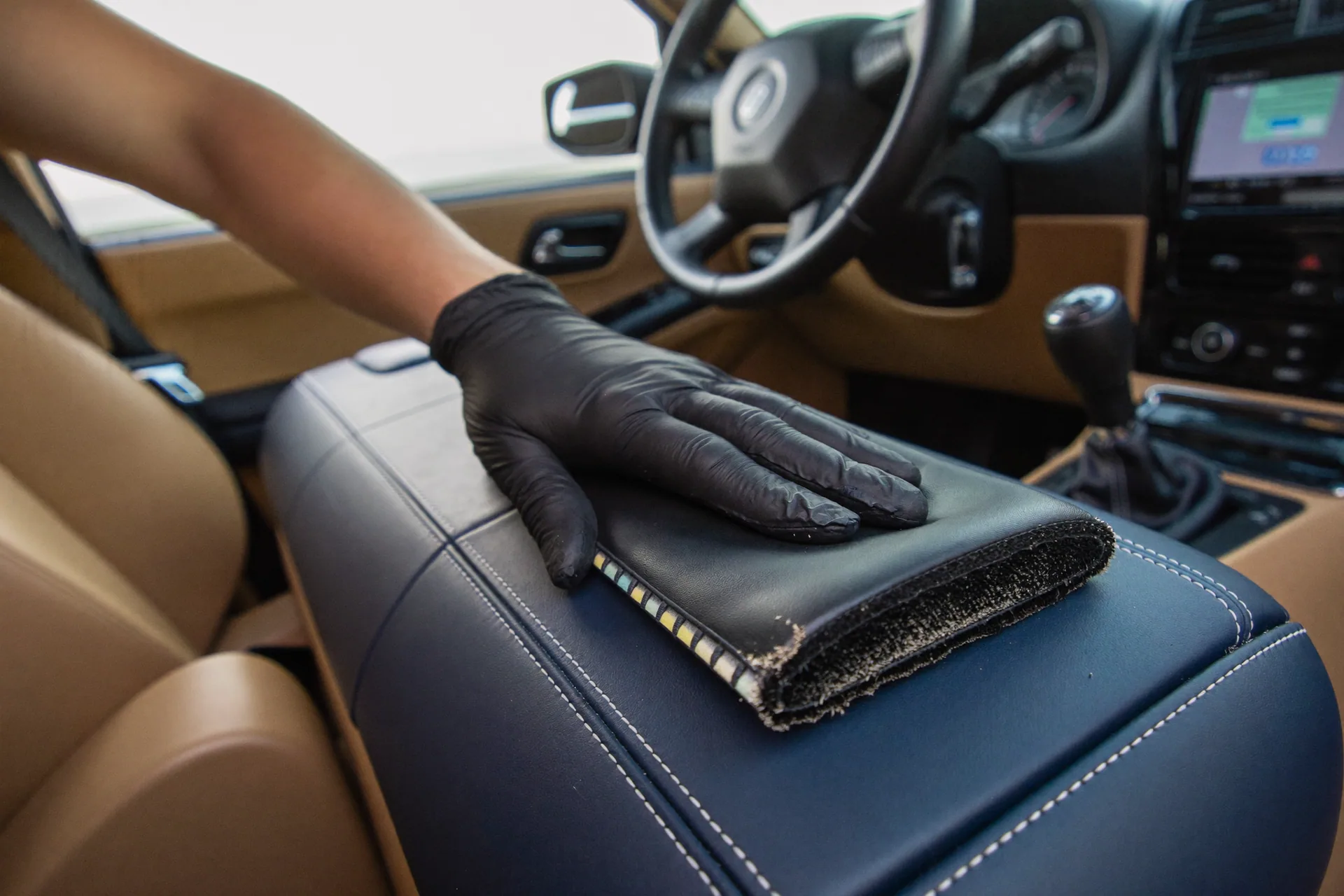 Interior Detailing in Mississauga — Salt comes inside on boots