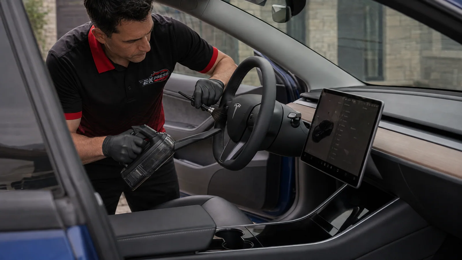 Interior detailing work — Express Mobile Detailing
