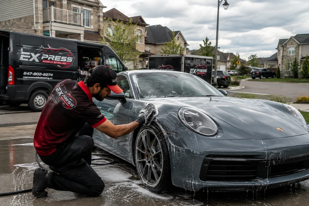 Exterior detailing work — Express Mobile Detailing