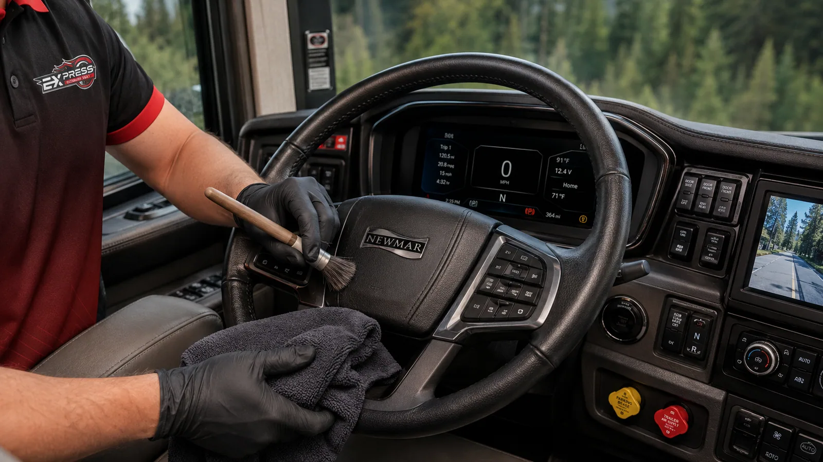Interior detailing work — Express Mobile Detailing