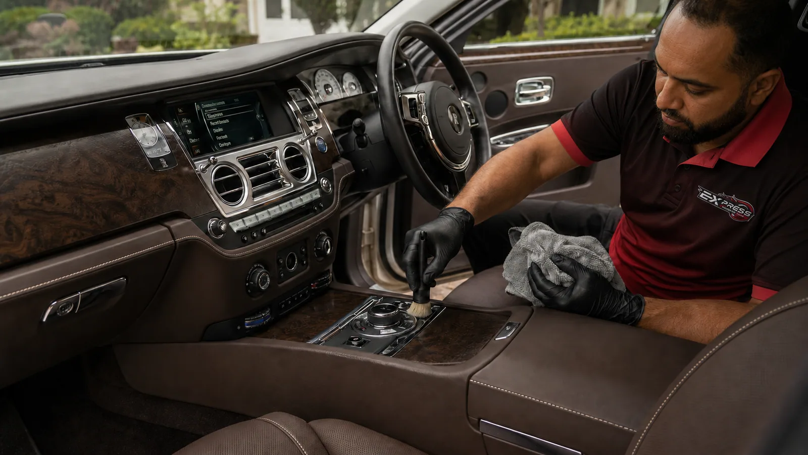 Interior detailing work — Express Mobile Detailing