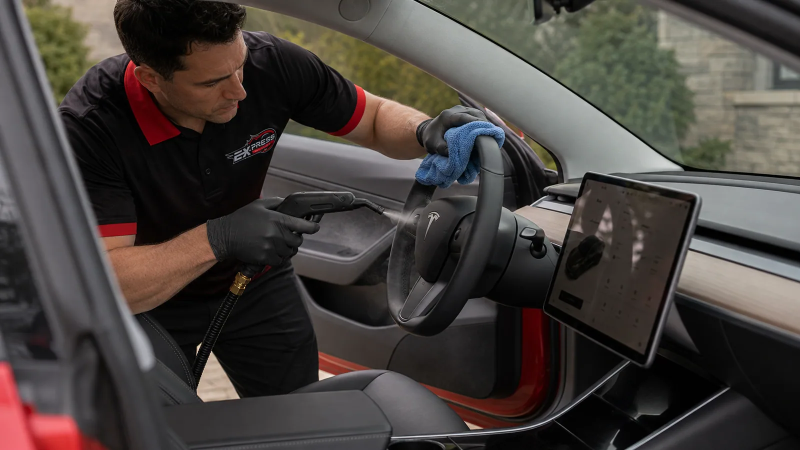Interior detailing work — Express Mobile Detailing