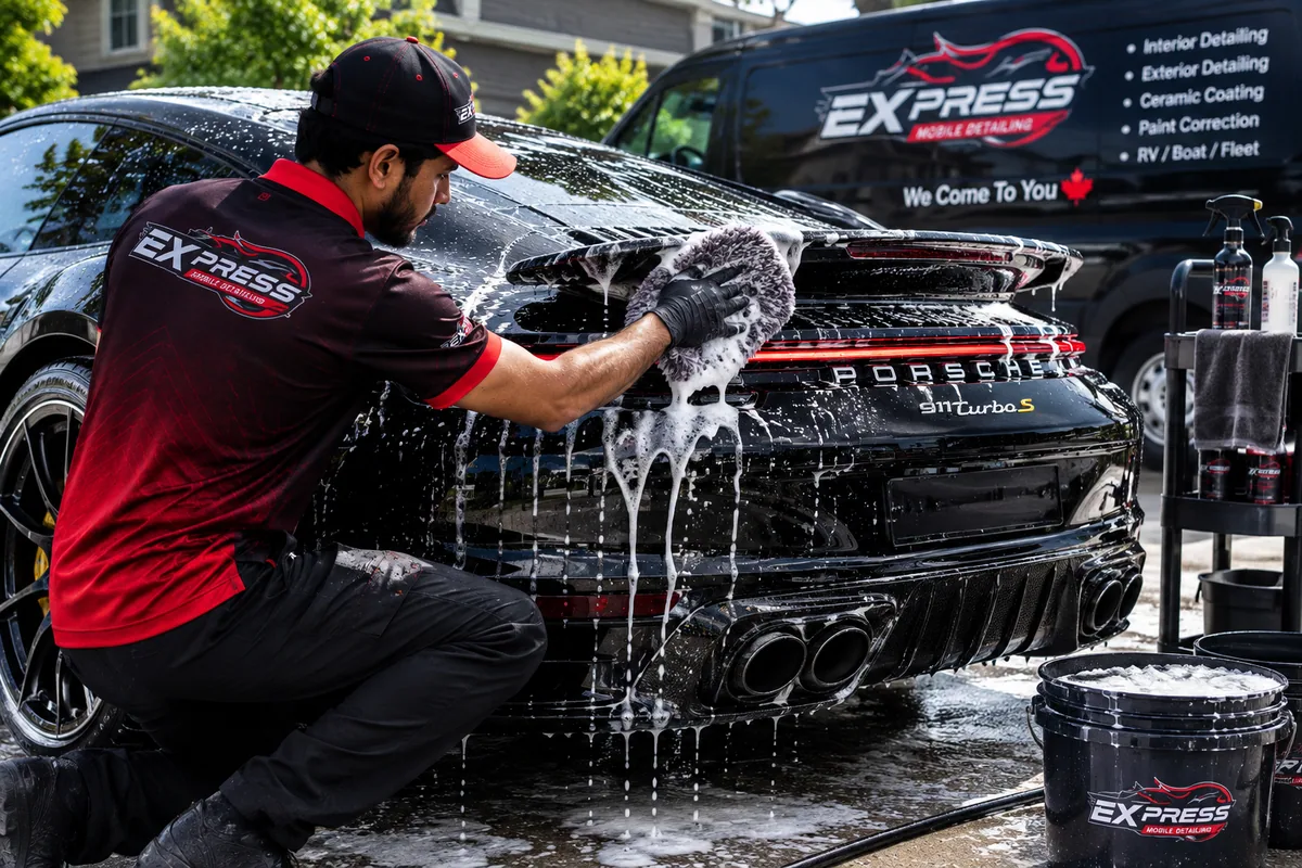 Full detailing work — Express Mobile Detailing