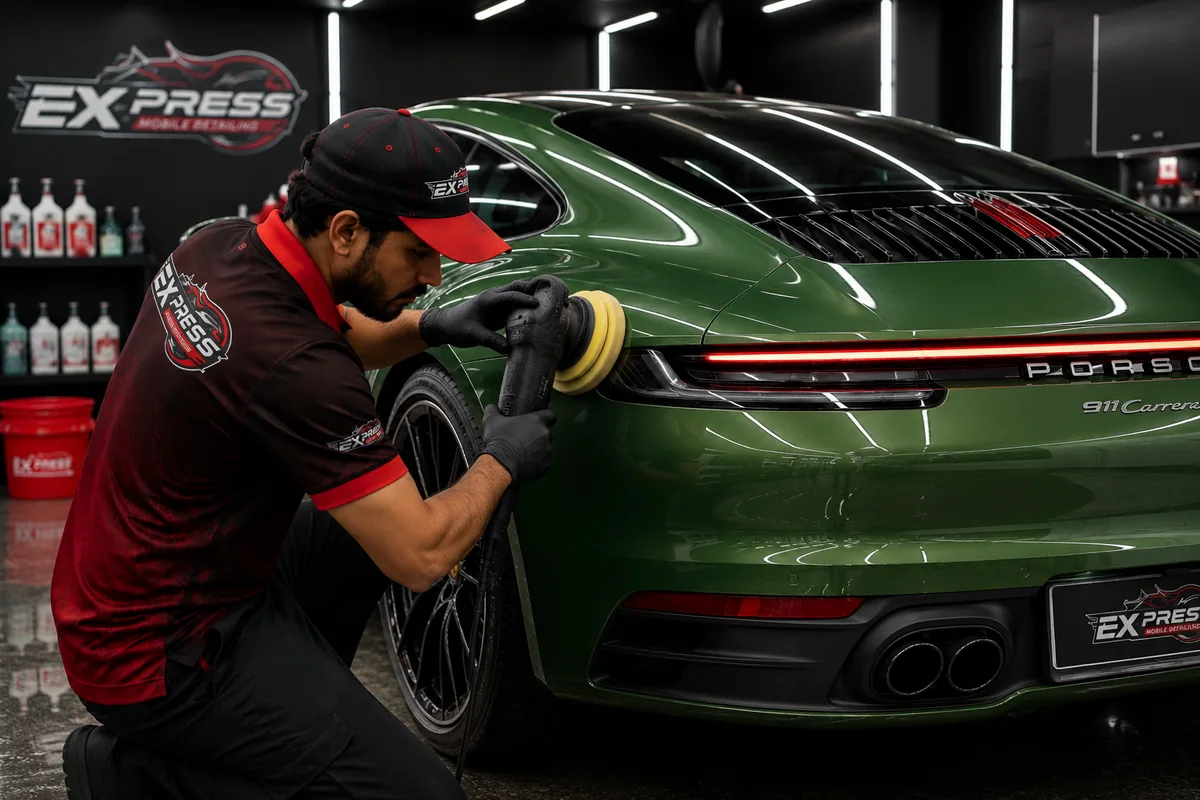 Mobile Paint Correction in Markham — Test section