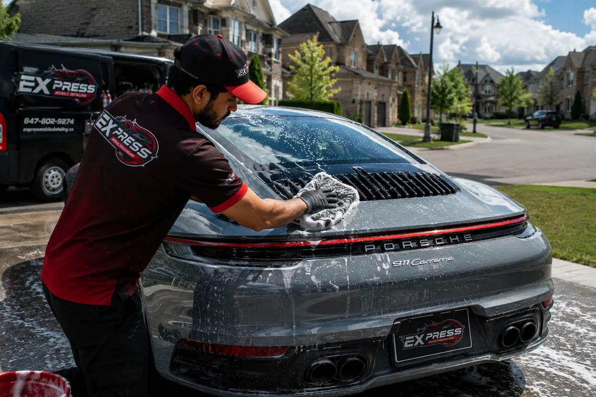 Full detailing work — Express Mobile Detailing