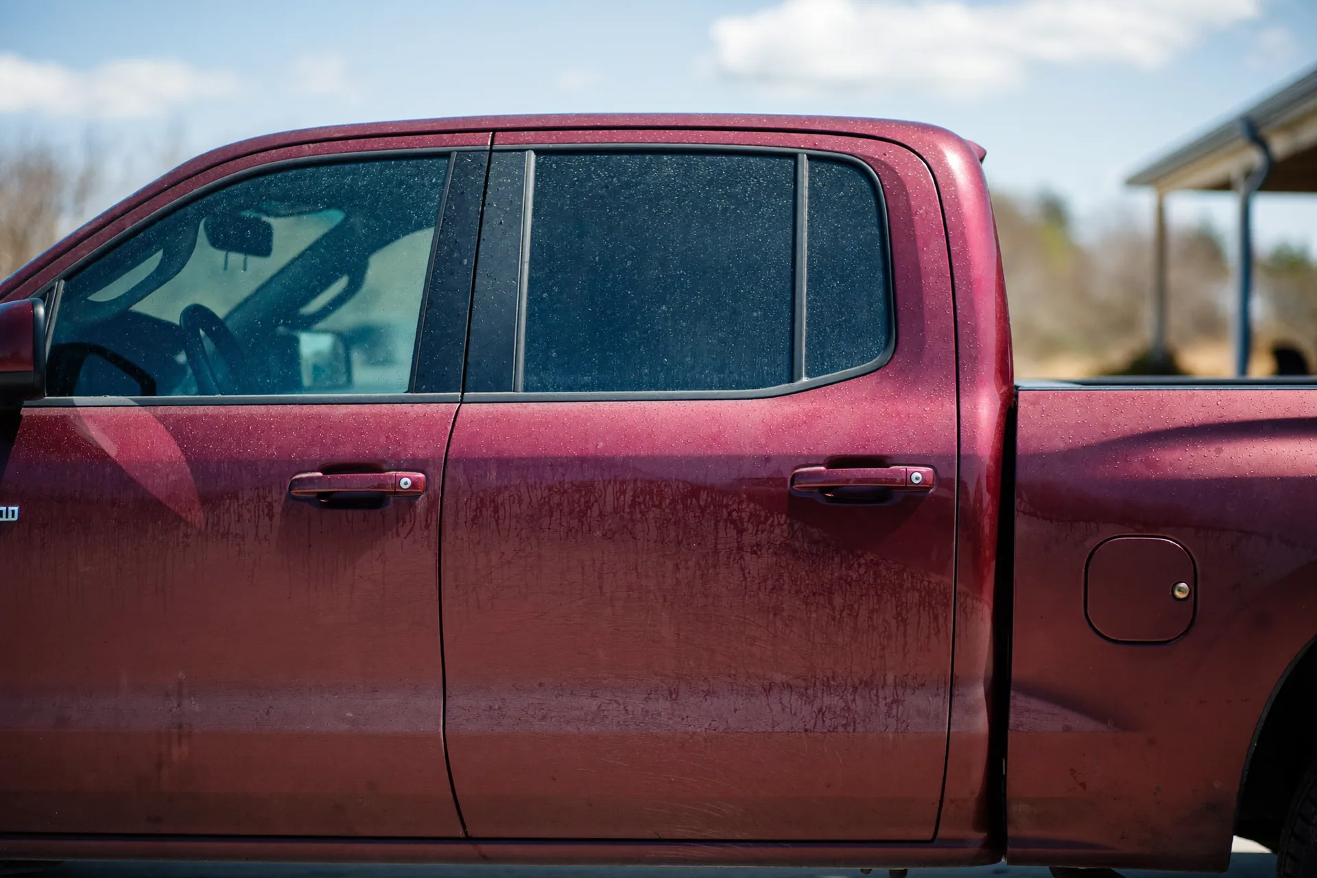 Mobile Truck Detailing in Etobicoke — the winter's brine is still on it