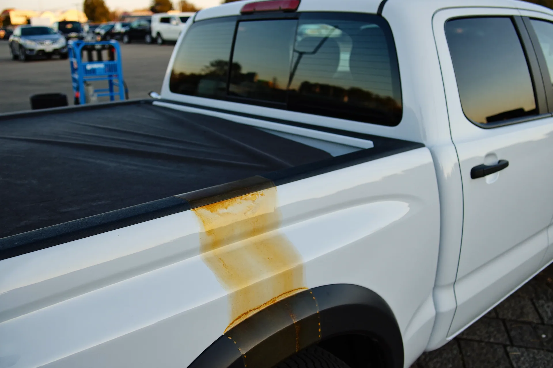 Mobile Truck Detailing in Pickering — the winter's brine is still on it